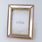 Selim 13x18 Elsira Aynalı Altın Çerçeve