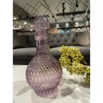Selim Fusion Yuvarlak Dekoratif Şişe Mor 230MOR16CM - 400 ml