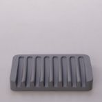 Selim Smooth Katı Sabunluk Gri