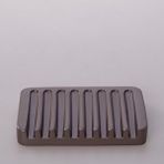 Selim Smooth Katı Sabunluk Taupe Renksiz