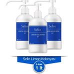 Selin 3x1 lt Pompalı Limon Kolonyası