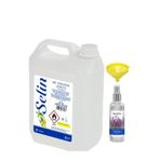 Selin 5 Lt Limon Kolonyası + 100 Ml Sprey Lavanta ve Dolum Hunisi