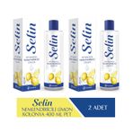 Selin 80 Derece 2x400 ml Limon Kolonyası
