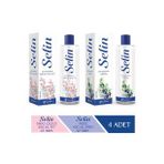 Selin Ardıç & Kiraz Çiçeği 4'lü Parfümlü Kolonya Seti (1600 ml)