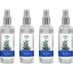 Selin Ardıç Kokusuyla Parfümlü Sprey Kolonya 100 ml x 4