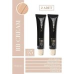 Selin Beauty BB Krem Tüm Cilt Tipleri İçin Ton Eşitleyici C ve E Vitaminli Gül Yaprağı Özlü 2x40 ml