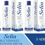 Selin Buz Ferahlığı 3x400 ml Kolonya