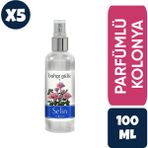 Selin Kolonya Bahçe Gülü Sprey 100 ml X5 Adet