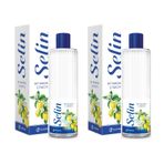 Selin Limon Kolonya, 80° Alkol, Ferahlatıcı Limon Kokusu, 400 ml, 2'li Paket