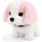 Selin Toyspilli Yürüyen Havlayan Peluş Köpek - Açık Pembe-Beyaz