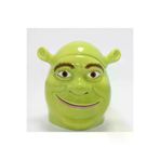 SELİNSE UHGV-784320 3D Shrek Tasarımı Kapaklı Kupa Bardak Alk4534