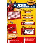 Selis Craft Okul Etiketi Ironman Temalı Özel Isim Yazılabilen Kalem, Defter, Boya, Kitap Etiketi - 213 Adet - Renkli - Parlak Sticker - 33 x 29,7 cm