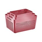 Selka Home 2-4-7 lt Lavin Süzgeç BORDO