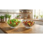 Selka Home 2'li Cam Salata Kasesi - 0 - 3 L