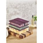 Selka Home 4'lü Set Nora Organizer Buzdolabı Buzluk Düzenleyici Saklama Kabı ( 1 Adet 4 Lt. 1 Adet 2,25 Lt. 2 Adet 1 Lt. ) - Açık Gri