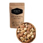 Selkur Lüx Karışık Kuruyemiş Kokteyl 1Kg(Kaju-Badem-Fındık-Antep Fıstığı Eşit Miktar)