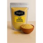 SELKUR Sarı Hardal Tohumu(KATKISIZ,ELENMİŞ) 1kg