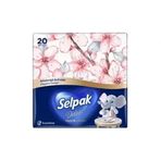 Selpak Deluxe 20'li Çiçek Desenli Peçetesi