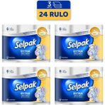 Selpak Extra 3 Katlı Kağıt Havlu 6 Lı x 4 Adet (24 Rulo)