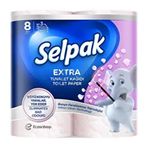 Selpak Extra Banyo Ferahlatma 8'li Tuvalet Kağıt
