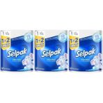 Selpak Kağıt Havlu (3 Katlı) Dev Rulo (3’lü Set) - Beyaz