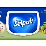 Selpak Organik Bambu Zeytinyağlı Islak Mendil 1x50
