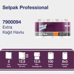 Selpak Professional Extra Rulo Kağıt Havlu 24'lü