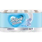 Selpak Professional Touch Kağıt Havlu 8’li X3 Paket – 2 Katlı Emici Mutfak Havlusu (24 Rulo) - Beyaz