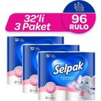 Selpak Pudralı Tuvalet Kağıdı 96 Rulo
