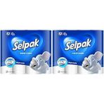 Selpak Tuvalet Kağıdı, 3 Katlı, 32'li, 1 Paket (1 x 32 Adet) (2 paketi)