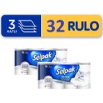 Selpak Tuvalet Kağıdı Extra Pamuksu Doku 32 Rulo - Beyaz