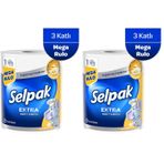 Selpak Yağ Emici Kağıt Havlu 1 Dev Rulo (1:3) (2 paketi)