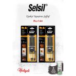 Selsil 2 Adet Şırınga Epoksi Yapıştırıcı Şeffaf, Rosıe