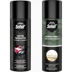 Selsil 2 Li Oto Bakım Seti Motor Temizleme 500 Ml Ve Silikon Sprey 500 Ml 1 adet