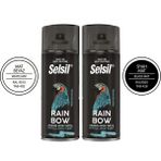Selsil 2 x Sprey Boya Mat (Siyah & Beyaz) 400ML