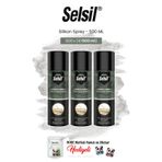 Selsil 3'lü Silikon Sprey, 500 ml ve rosie pamuk
