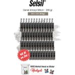 Selsil 48 Al 44 Öde 280 gr Genel Amaçlı Silikon ve Rosie Pamuk - Şeffaf - 240 ml