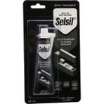 Selsil 50 ml Şeffaf Silikon Tüp, Yüksek Elastikiyet ve Genel Amaçlı Kullanım İçin - 51 ml