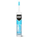 Selsil Beyaz 310 ml Duşakabin Silikonu