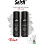 Selsil Emniyet Kemeri Yağlayıcı 2 Adet 200 ml ve Rosıe - Şeffaf - 1 Adet