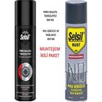 Selsil Fren Balata Temizleme Spreyi 500 Ml, Pas Sökücü ve Yağlayıcı Sprey 400 ml - Şeffaf