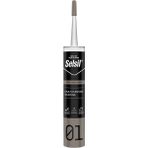 Selsil Genel Amaçlı Silikon 280 G Şeffaf - 240 ml