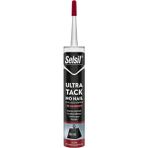 Selsil Güçlü (350 Kg' A Kadar Ağılık Taşır) ve Hızlı Kuruyan Ultra Tack Beyaz Silikon 290 ml - Şeffaf