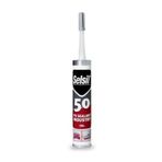 Selsil Oto Inşaat Pu Mastik Güçlü Silikon Yapıştırıcı 280 Ml beyaz
