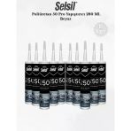 Selsil Poliüretan Beyaz Mastik 280 Ml - 10 Adet
