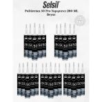 Selsil Poliüretan Beyaz Mastik 280 Ml - 25 Adet