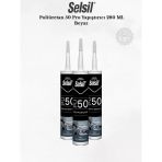 Selsil Poliüretan Beyaz Mastik 280 Ml - 3 Adet
