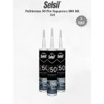 Selsil Poliüretan Mastik Gri 280 Ml. - 3 Adet