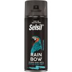 Selsil Rainbow Akrilik Sprey Boya 400 ml Parlak Siyah Yüksek Kapatıcılık Özelliği ile