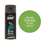 Selsil Rainbow Akrilik Sprey Boya SARI-YEŞİL (Açık Yeşil) 400 ml. - RAL6018